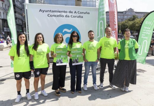 O Concello e a Asociación Española Contra o Cancro presentan a décima edición da andaina solidaria contra o cancro da Coruña